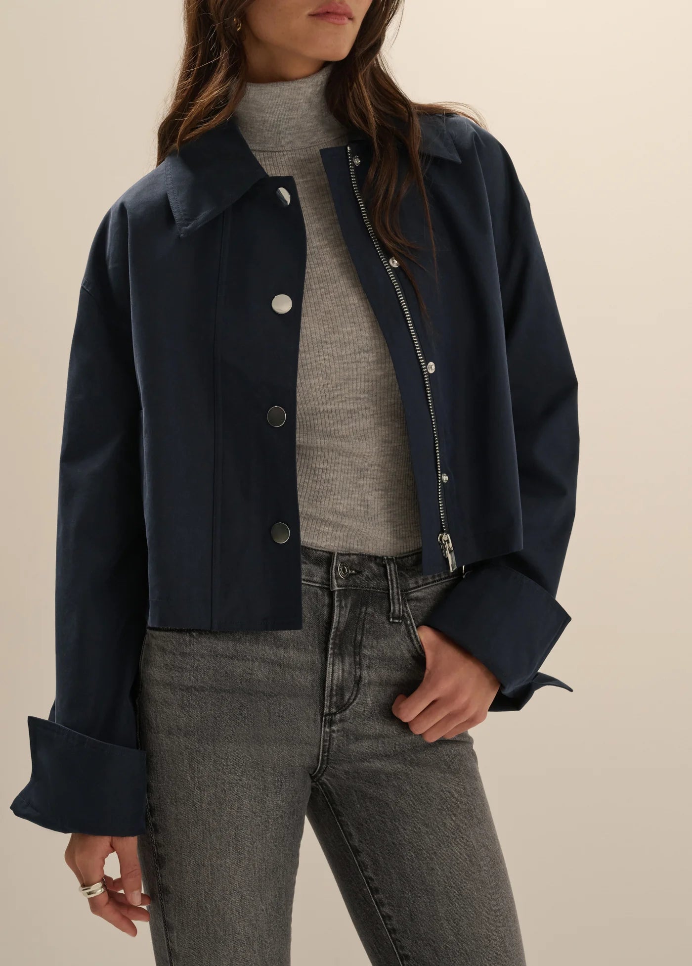 The Rue Cropped Jacket