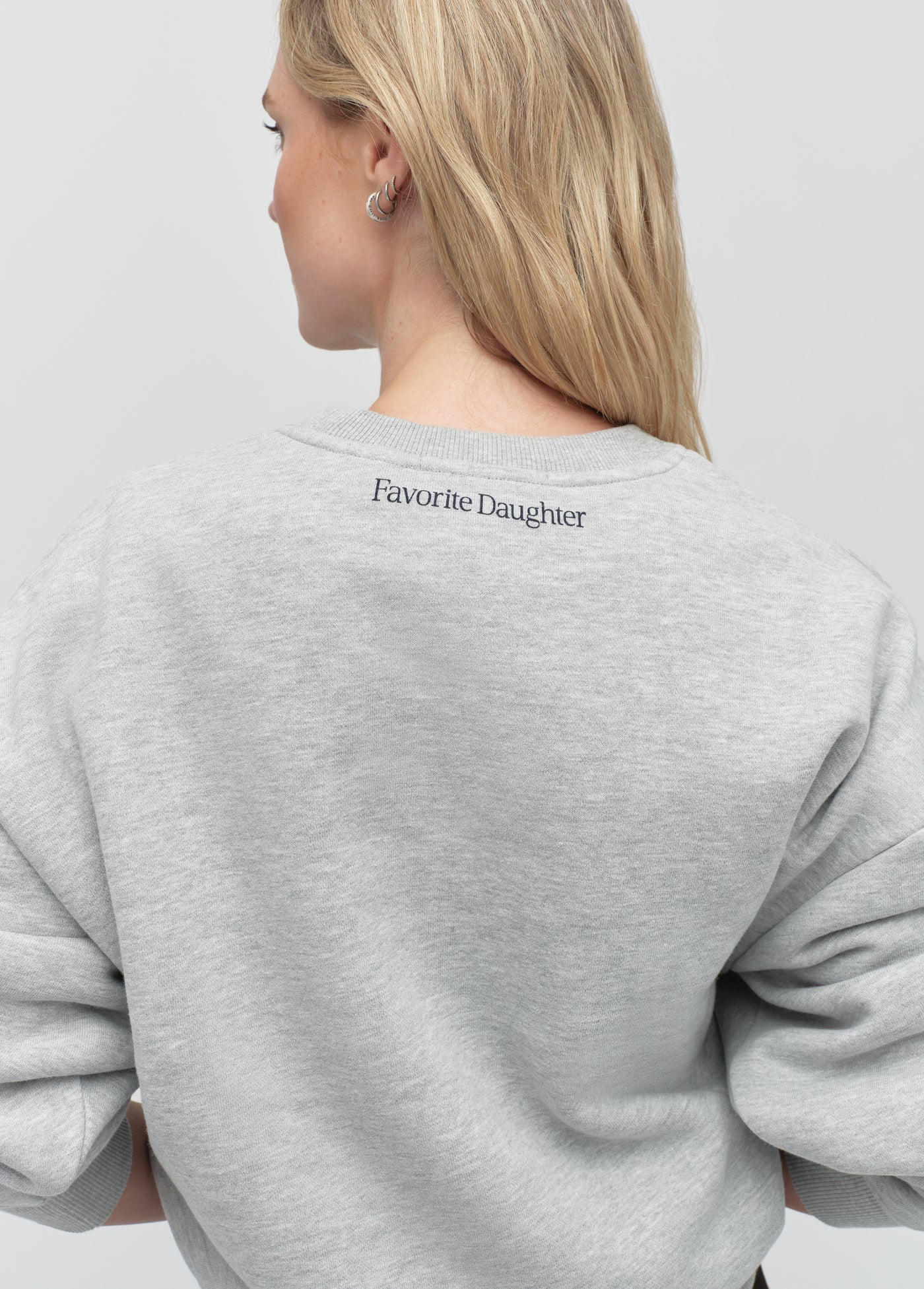 The Dog Mom Sweatshirt Heather Grey