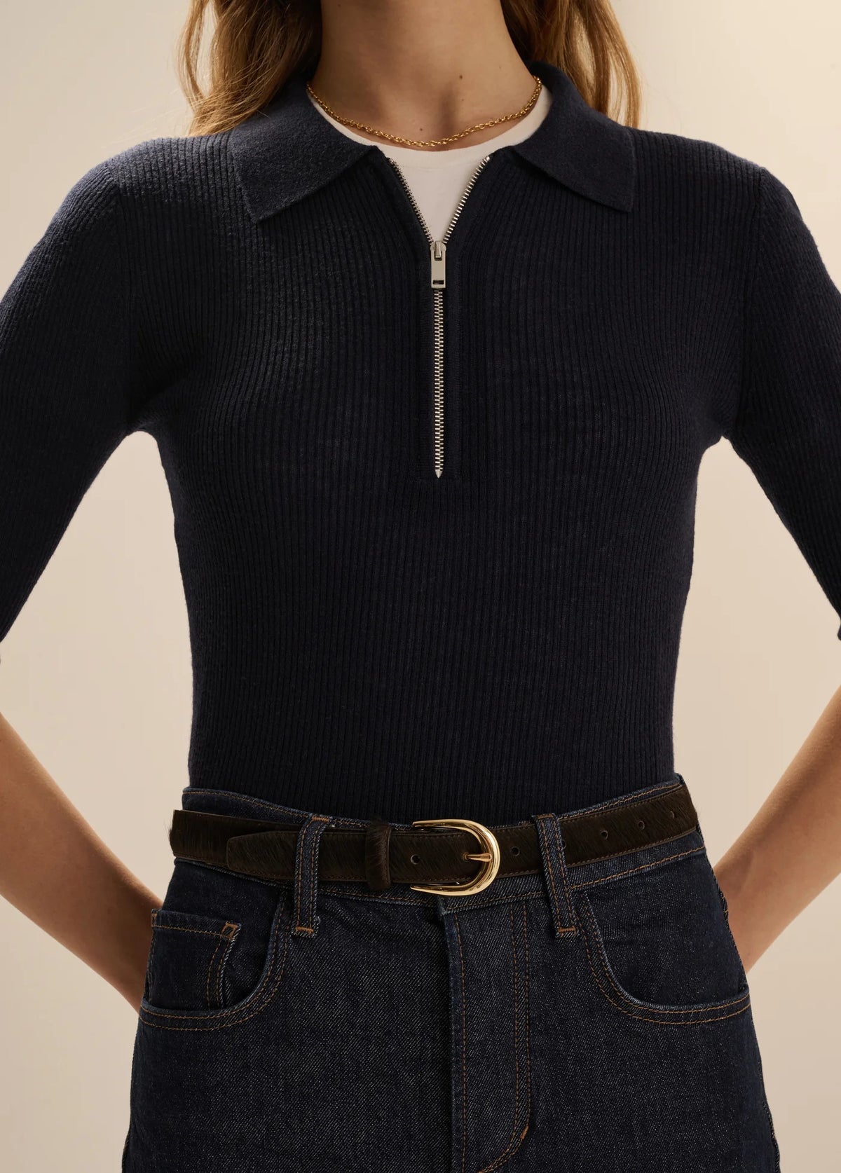 Downtown Polo Navy
