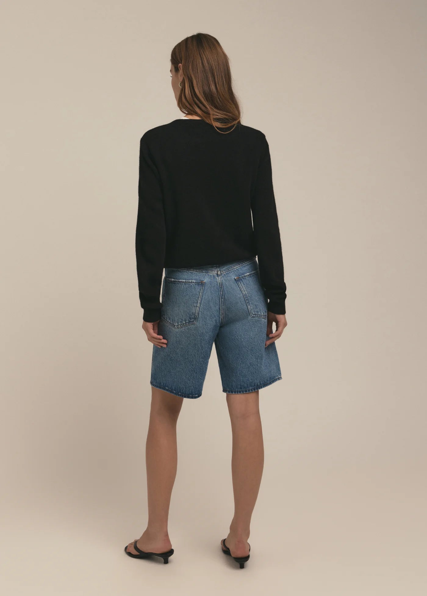 Favorite Cashmere Crew Black