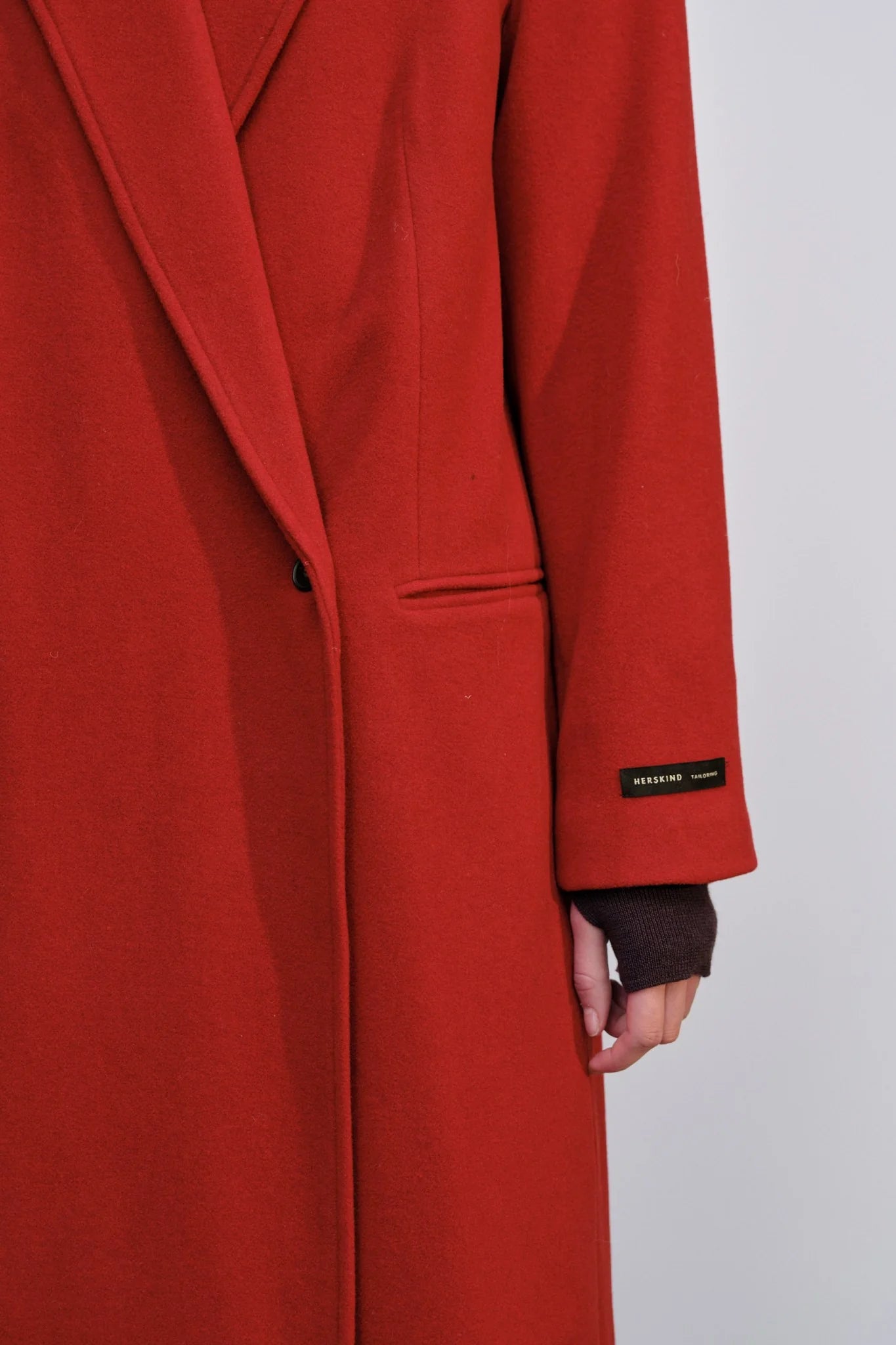 Drew Coat - Red