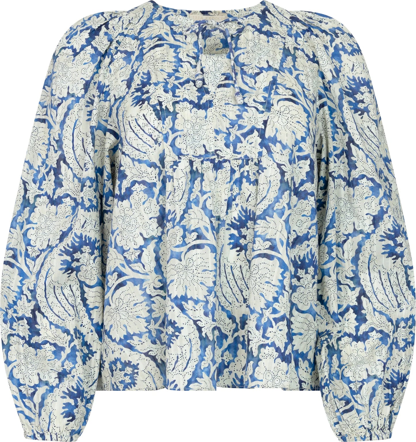 Brea Long Sleeve Blouse Ciel