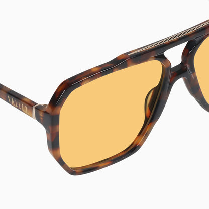 Rodeo - Dark Tortoise/Light Orange Lens