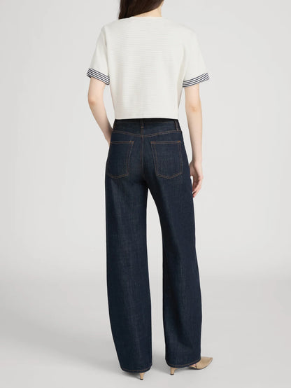 Off Duty Drawstring Bow Rinse