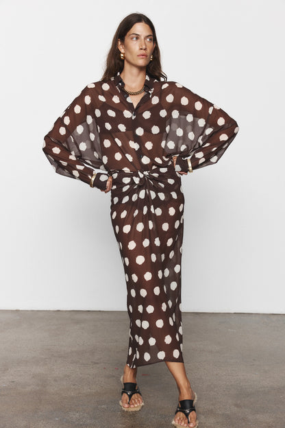 Linnea Shirt Brown