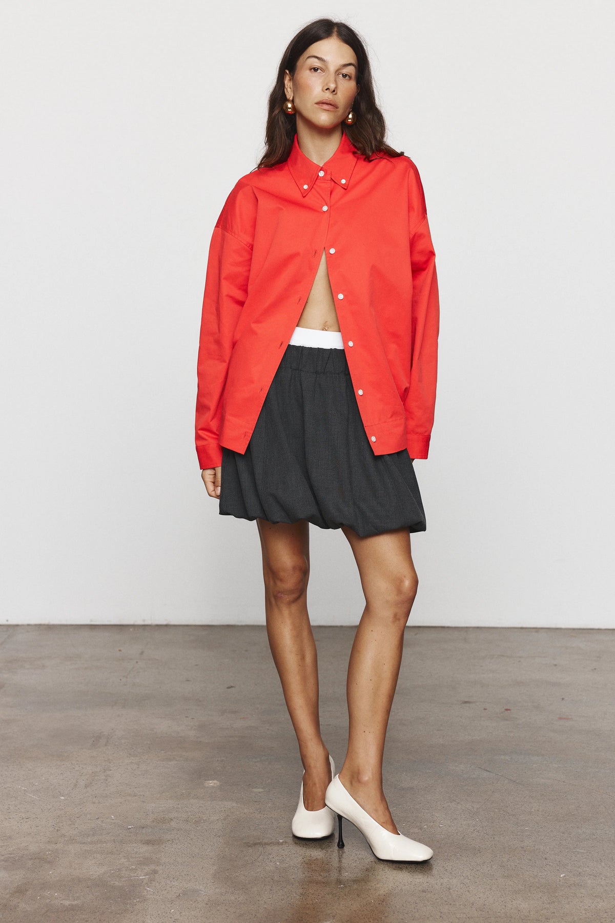 Davide Shirt Red