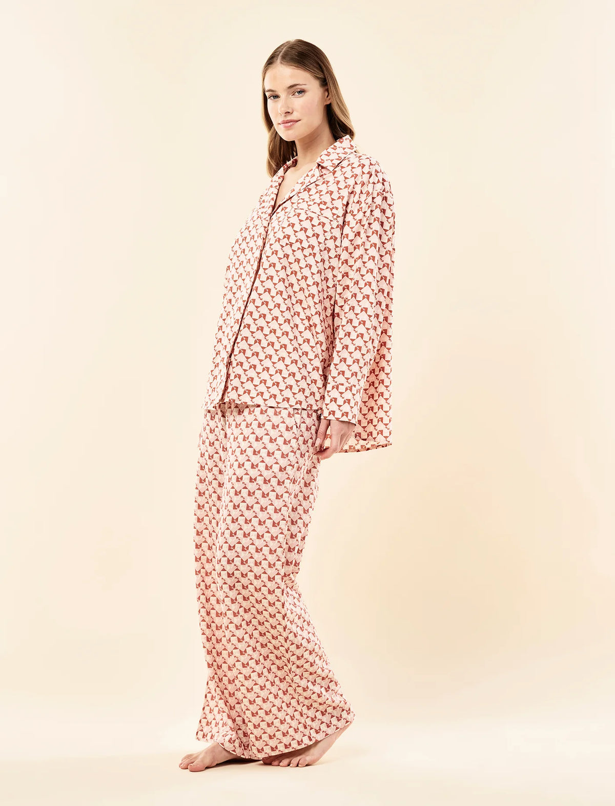 Karen Walker Monogram Tiles Relaxed FL PJ Rose