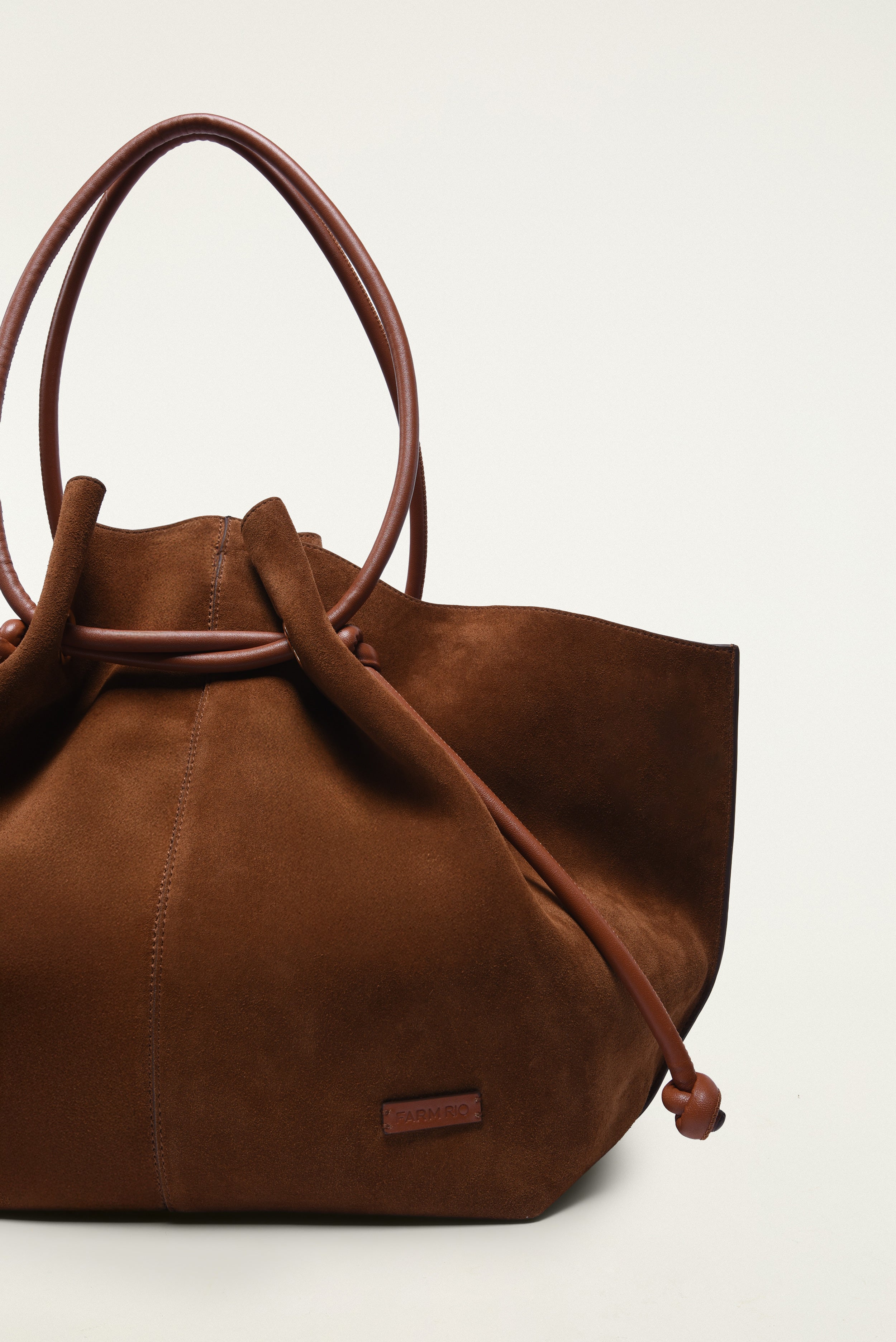 Suede Tote Bag