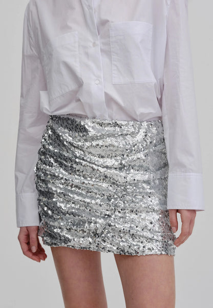 Boss Skirt - Silver