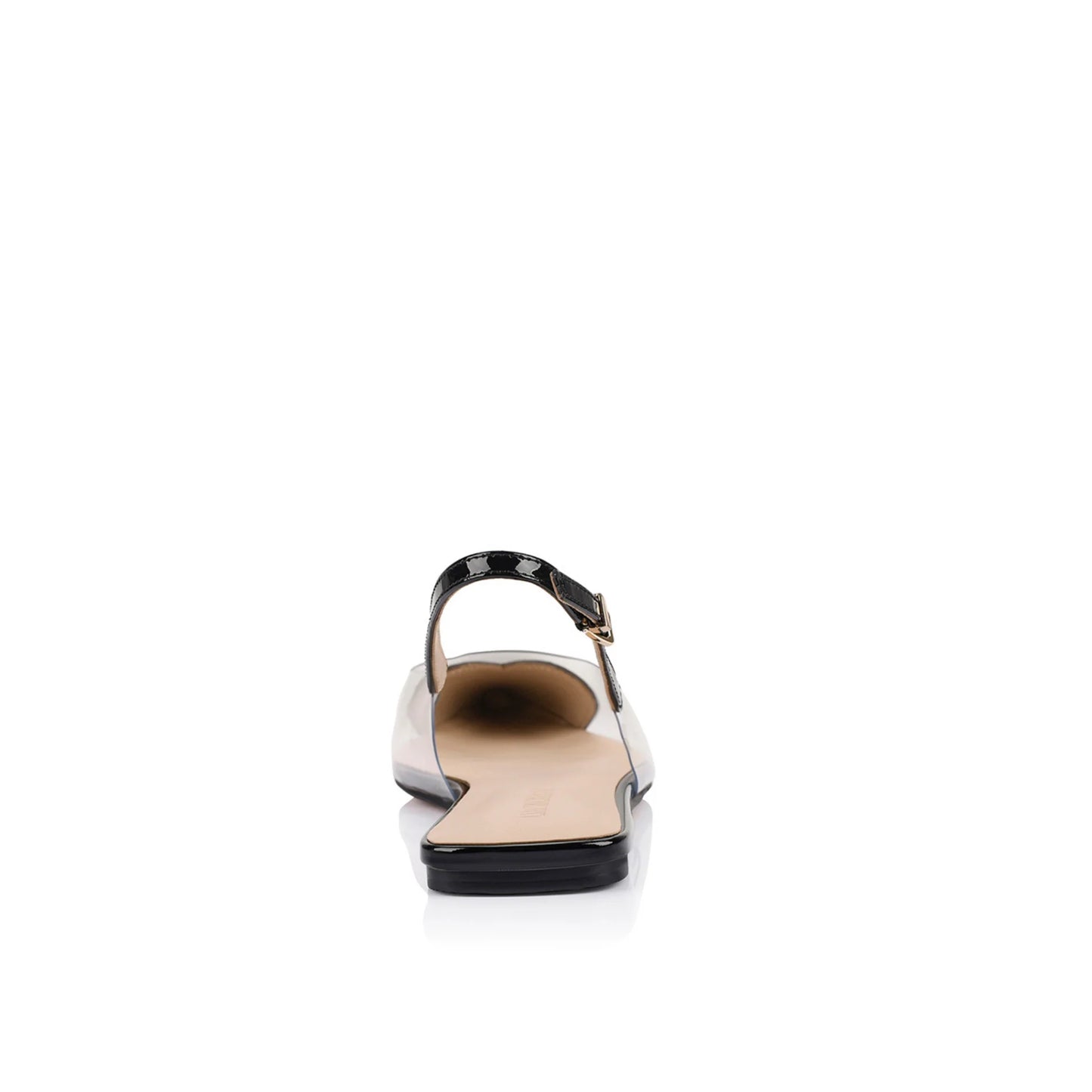 Rhi Flat Vinylite & Black Patent