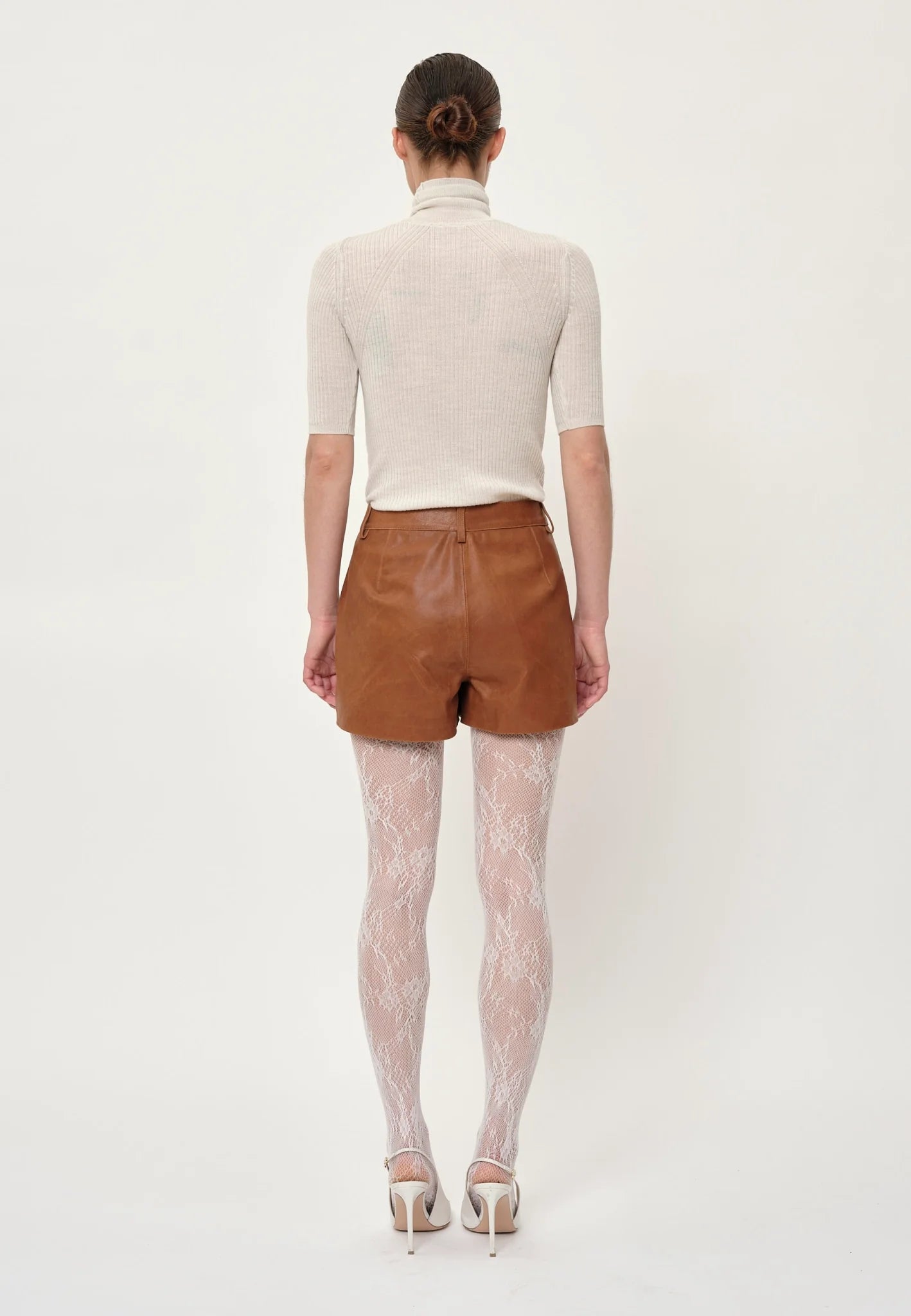 Holly Leather Short