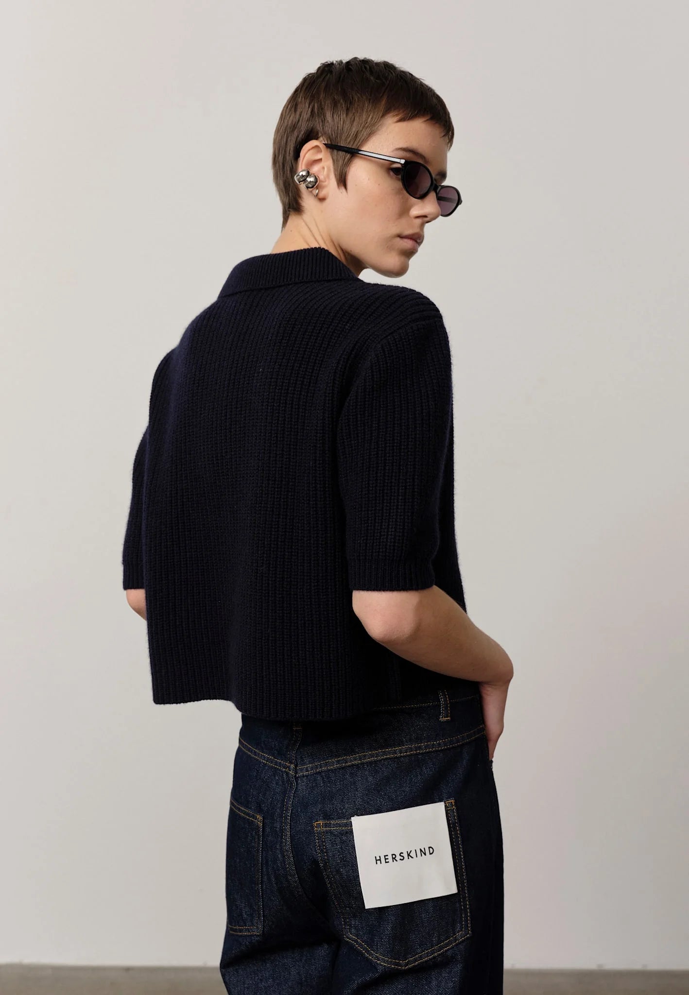 Aria Cardigan Navy