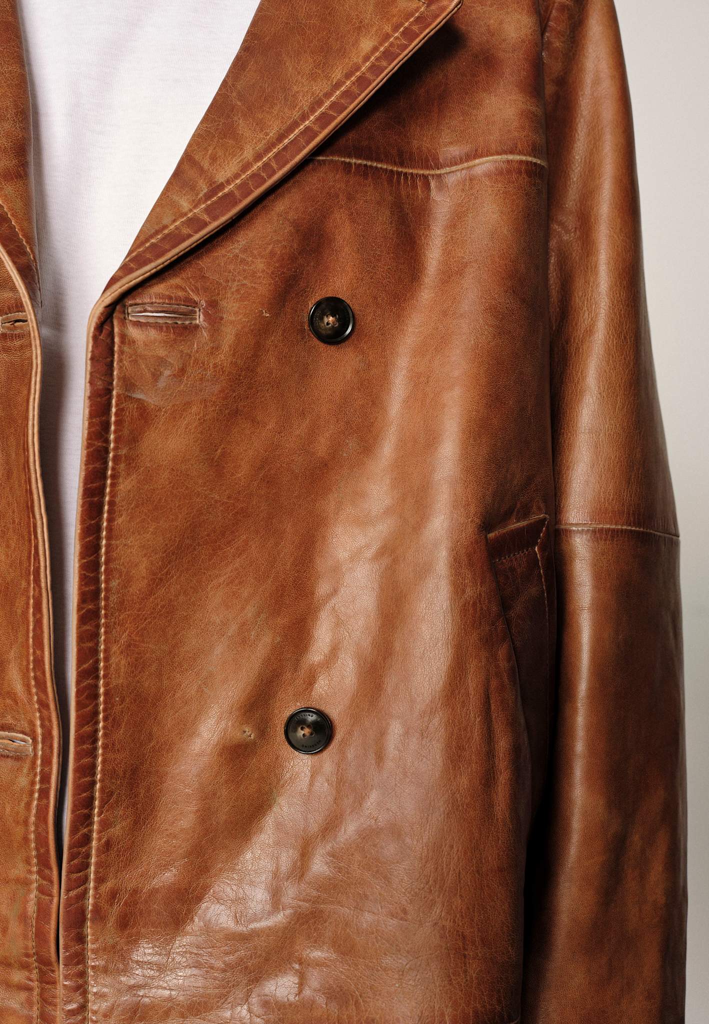 Shelly Leather Coat