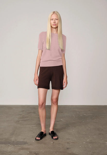 Thora Knit T-Shirt Soft Pink