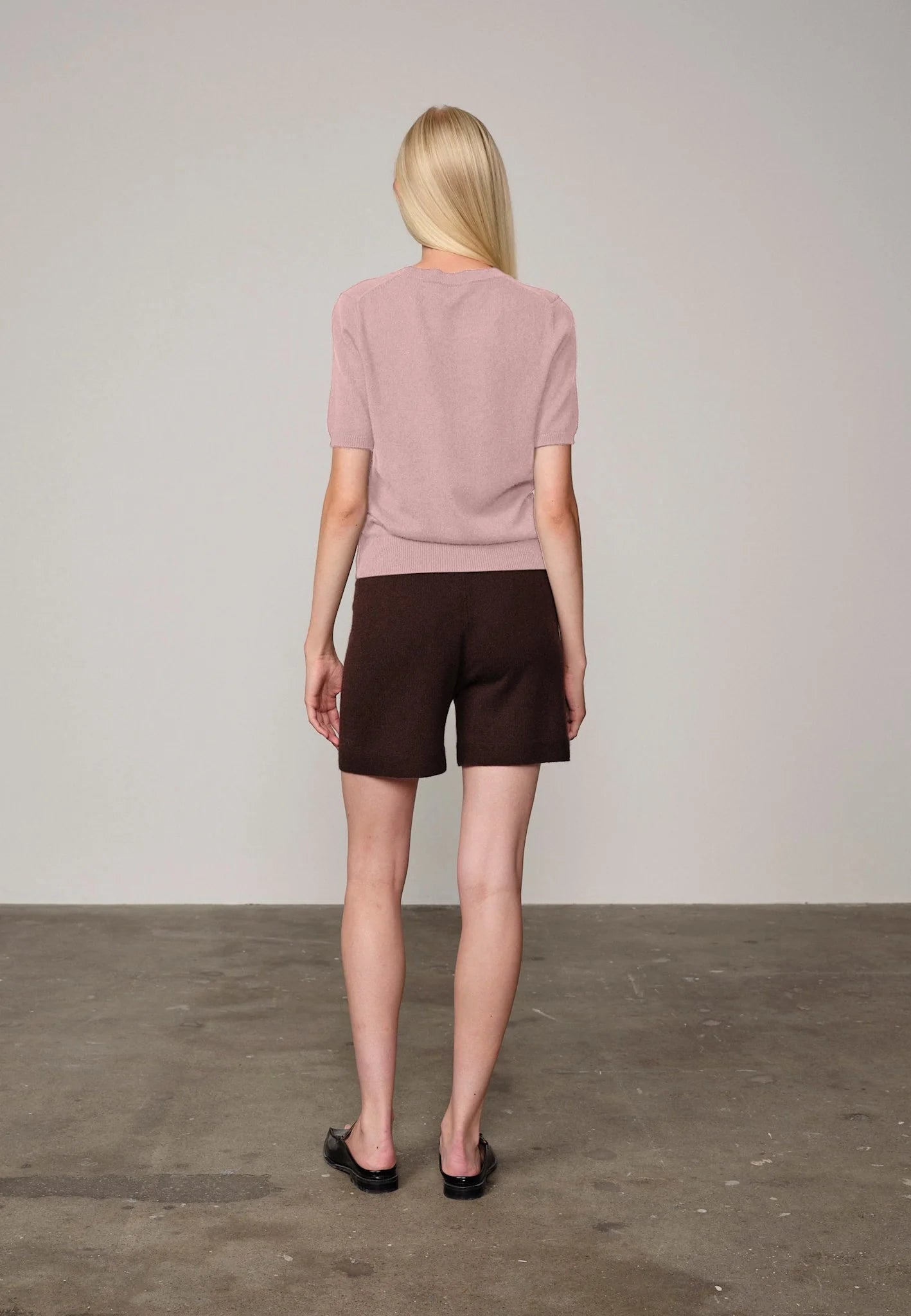 Thora Knit T-Shirt Soft Pink