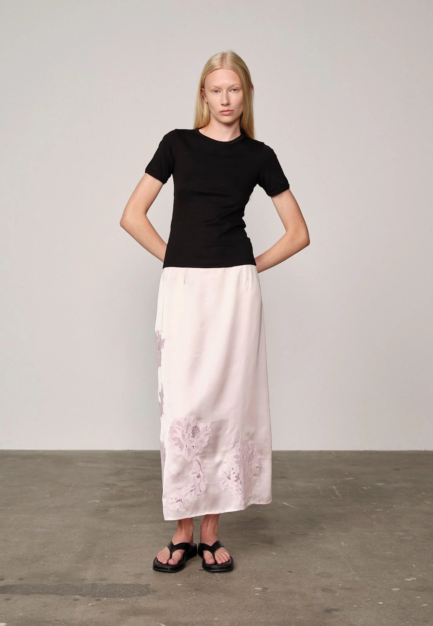 Amanda Skirt Pale Pink
