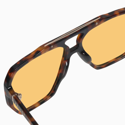 Rodeo - Dark Tortoise/Light Orange Lens