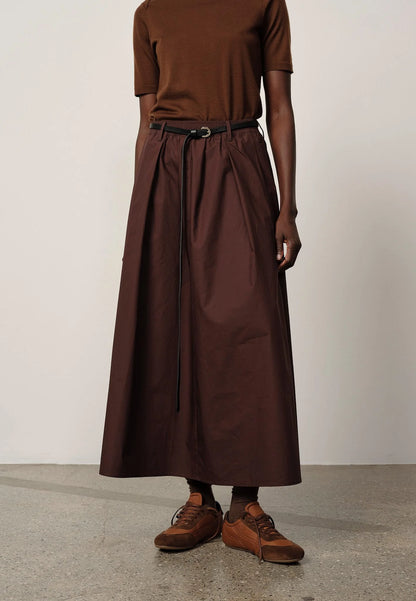 Ofelia Skirt Coffee Brown