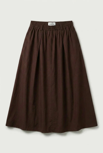 Ofelia Skirt Coffee Brown
