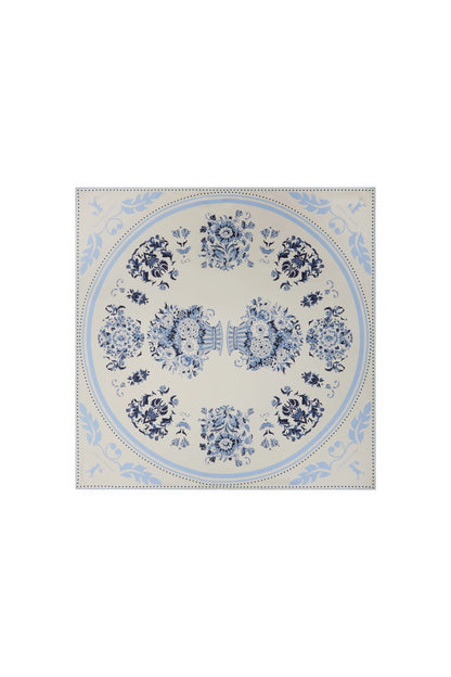 Porcelain Plate Classic Silk Scarf