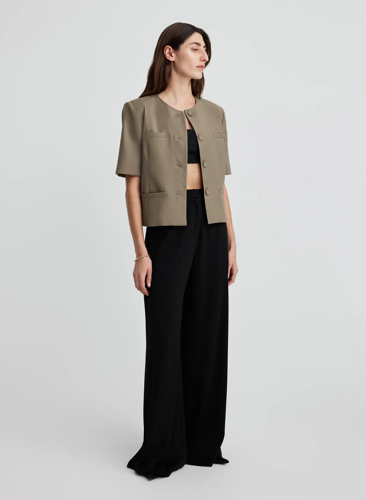 Priestly Jacket Taupe
