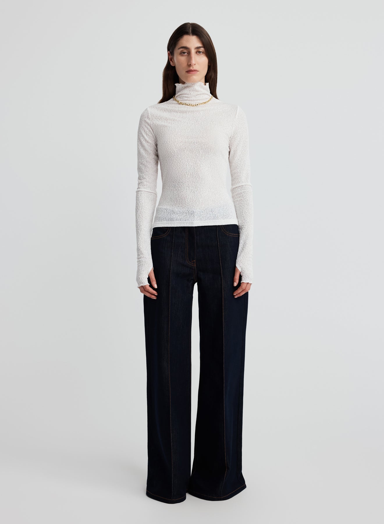 Ezra Top White