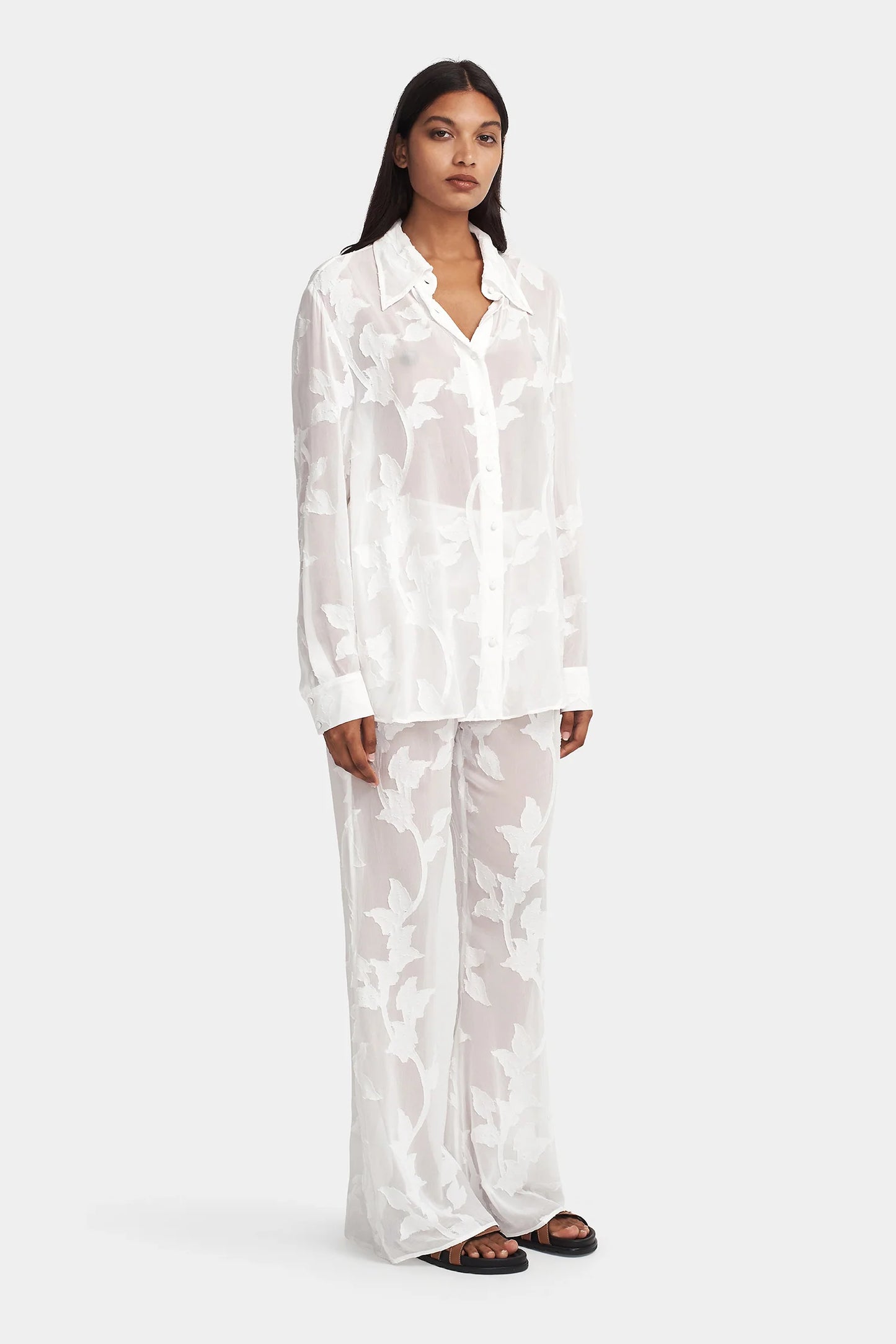 Apollo Shirt - White Lily
