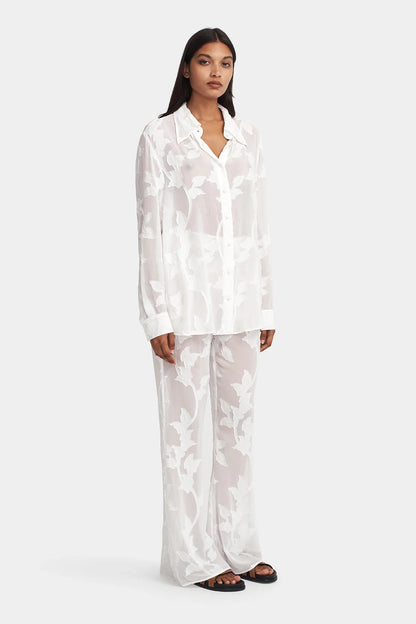 Apollo Shirt - White Lily