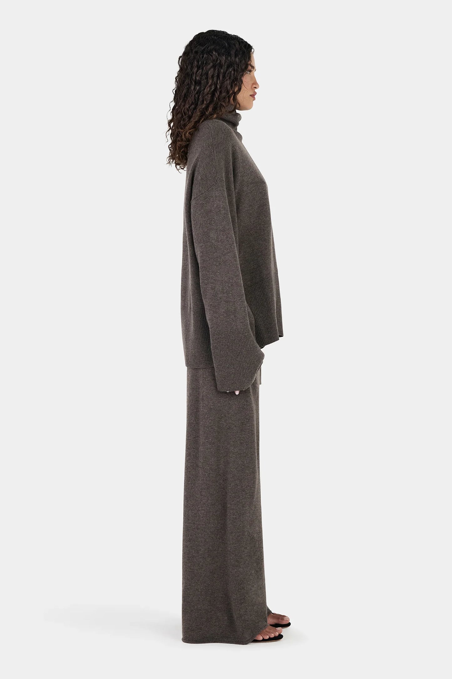 Bay Cashmere Sweater Charcoal
