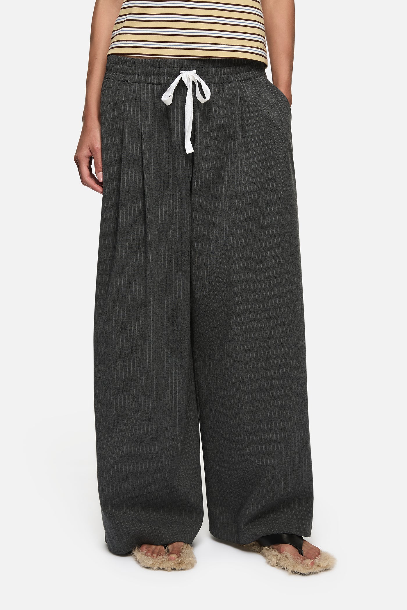 Mavis Trousers Charcoal