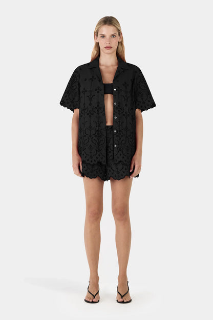 Milly Short Black Anglaise
