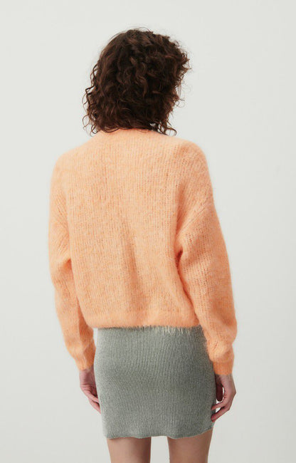 Womens Cardigan BYMI - Apricot Tree Melange