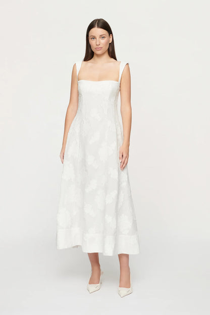 Emilia Dress Cloud Jacquard