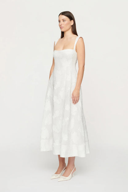 Emilia Dress Cloud Jacquard