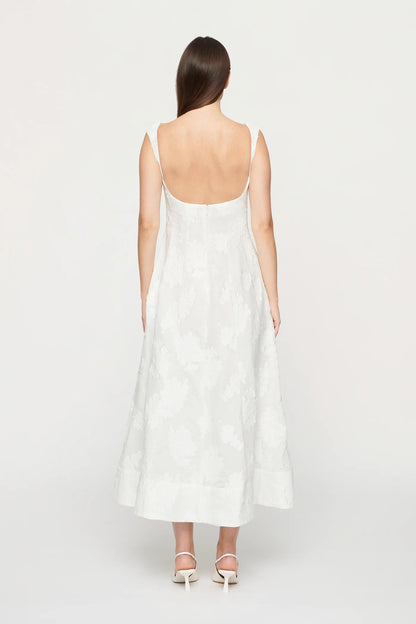 Emilia Dress Cloud Jacquard