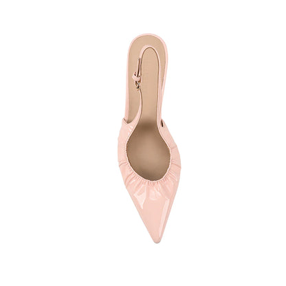 Charlotte Pump Blush Pink Patent Leather