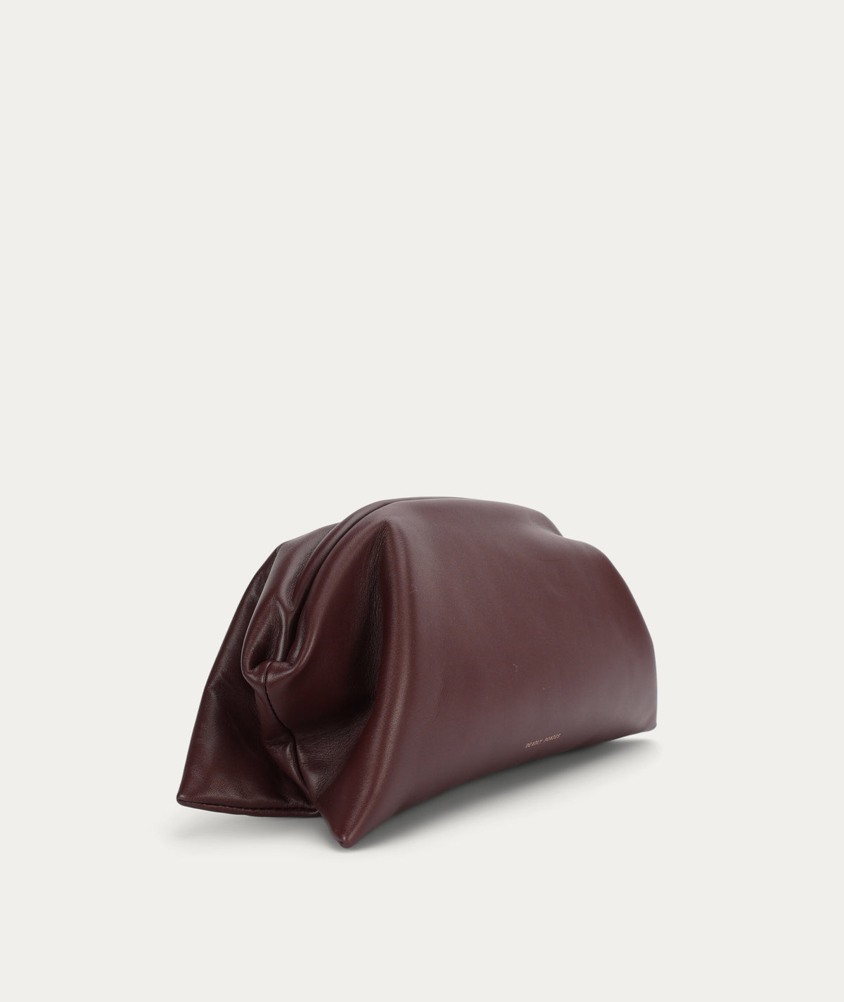 Vault Clutch Dark Cherry