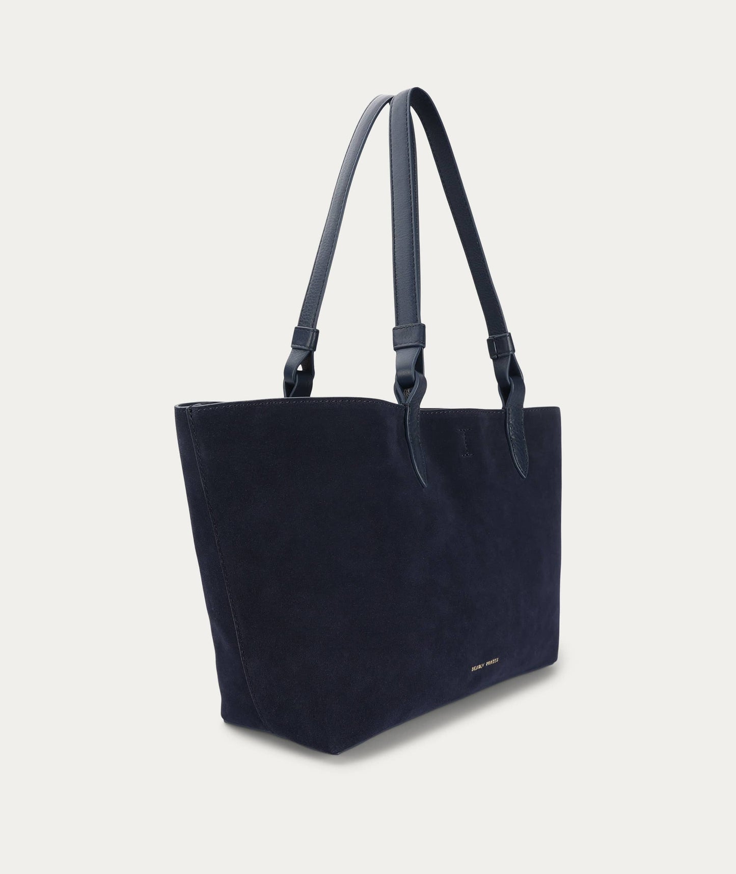 Mr Bandit Tote Indigo Suede