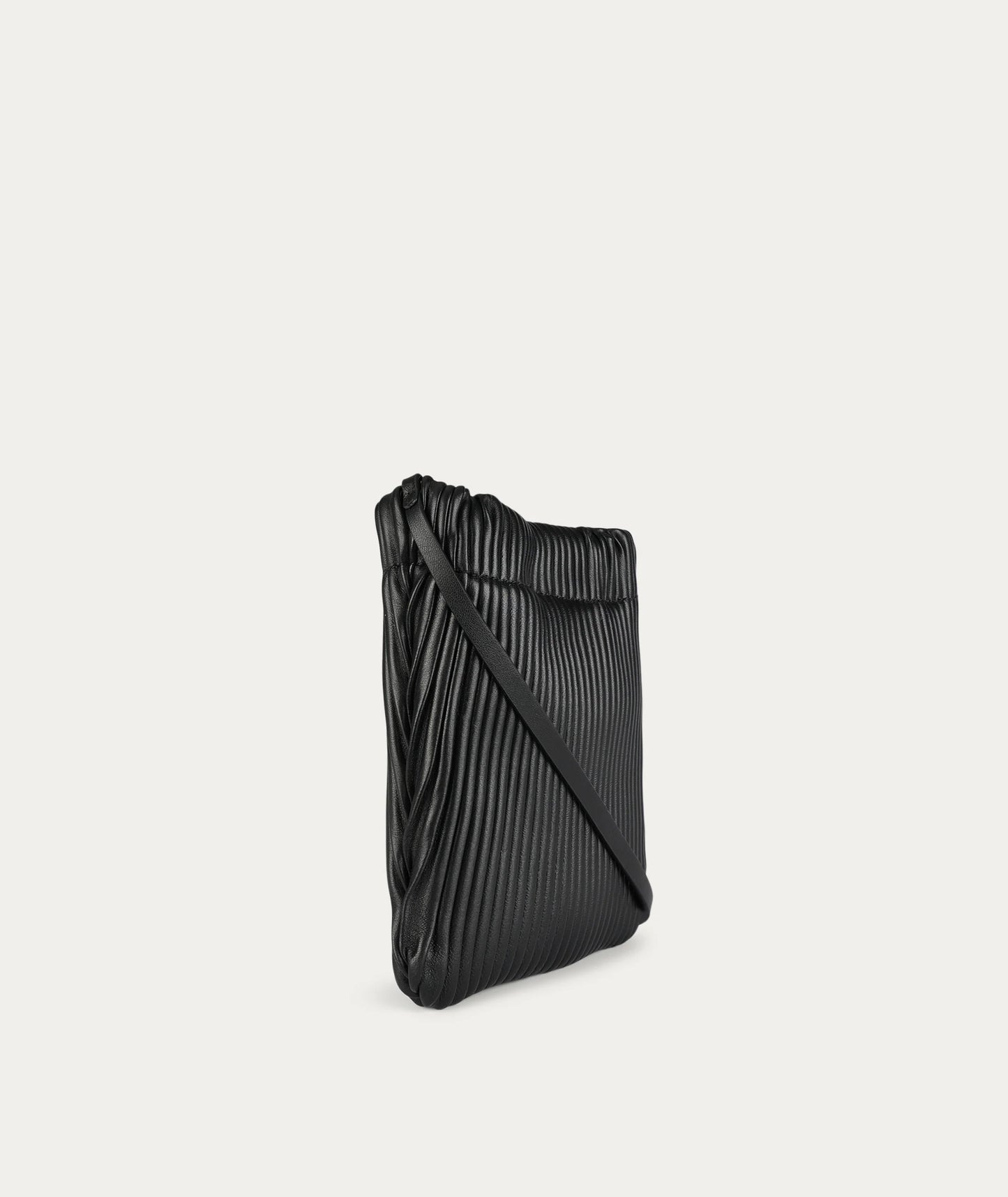 Mr Cinch Pouch - Black Pleated