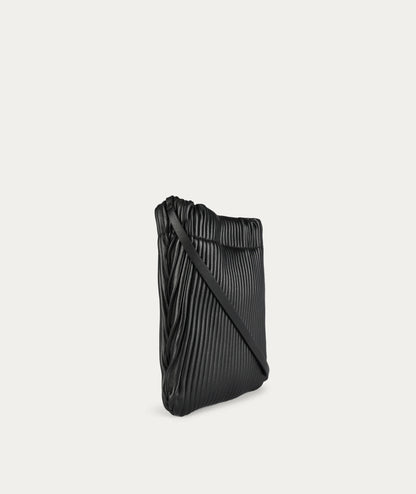 Mr Cinch Pouch - Black Pleated