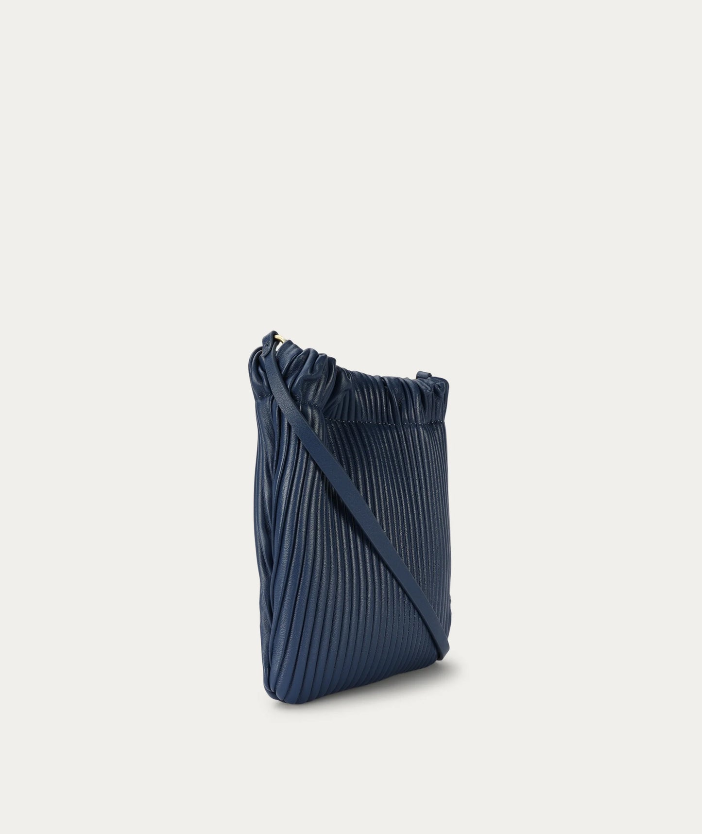 Mr Cinch Pouch - Indigo Pleated