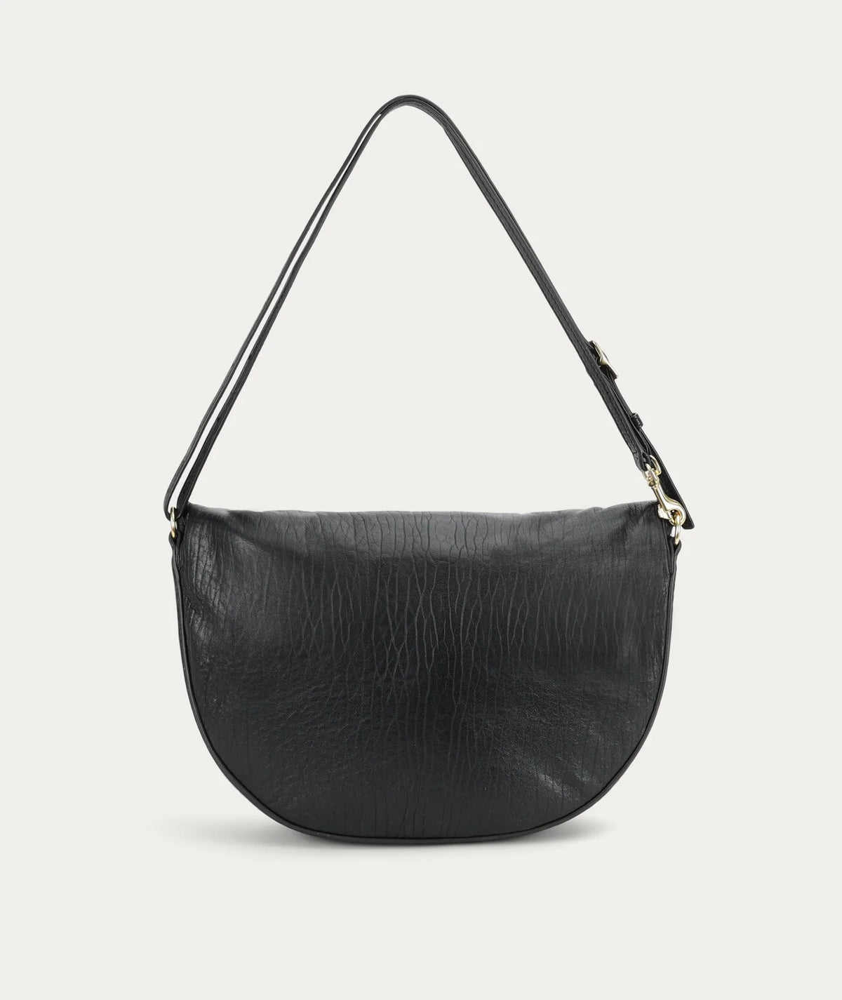 Leopard Hobo Black Bulle/Brass