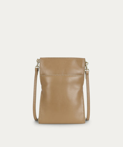 Mr Penny Pouchette Oat Suede