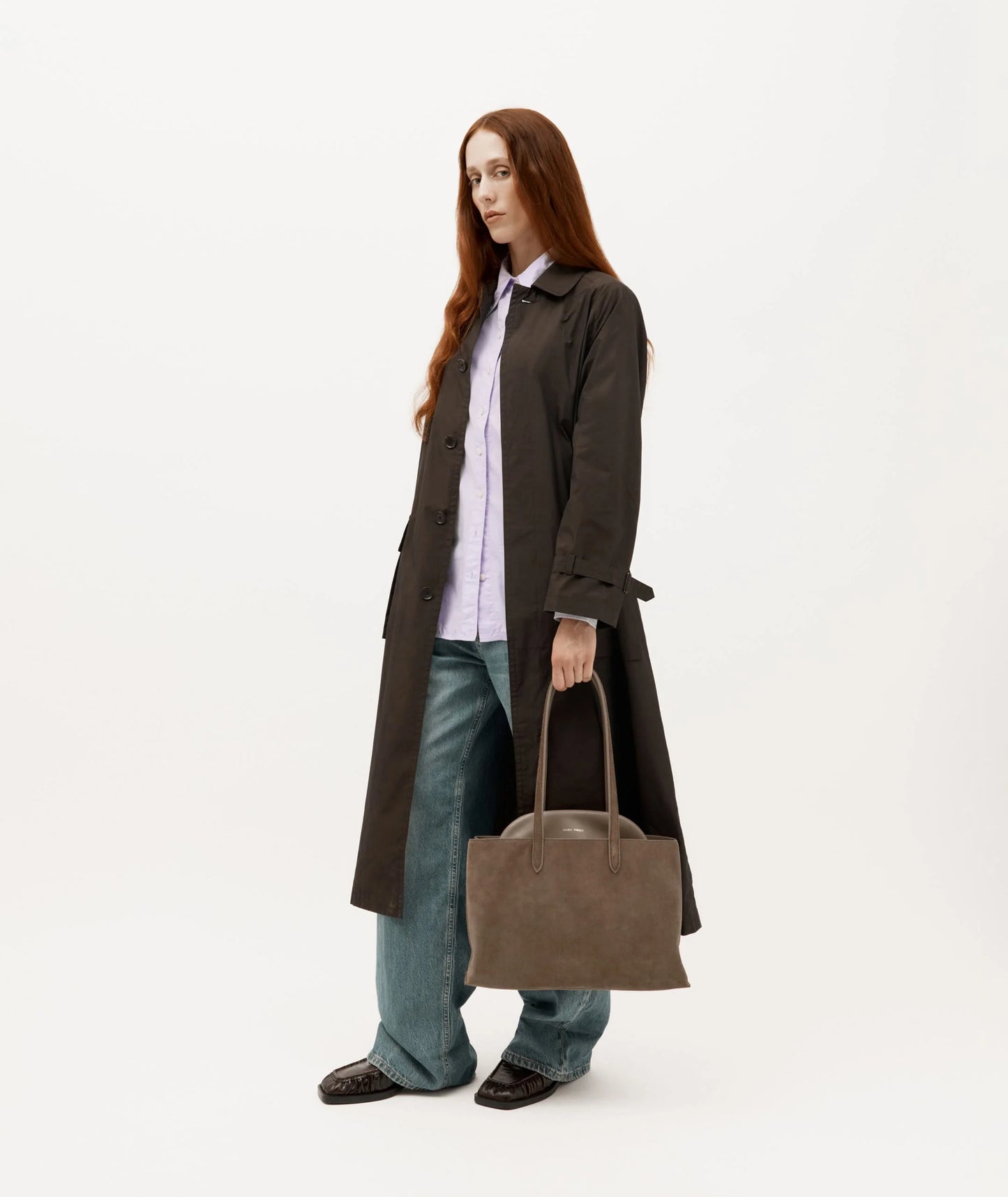 Mr Vault Tote Dune Suede