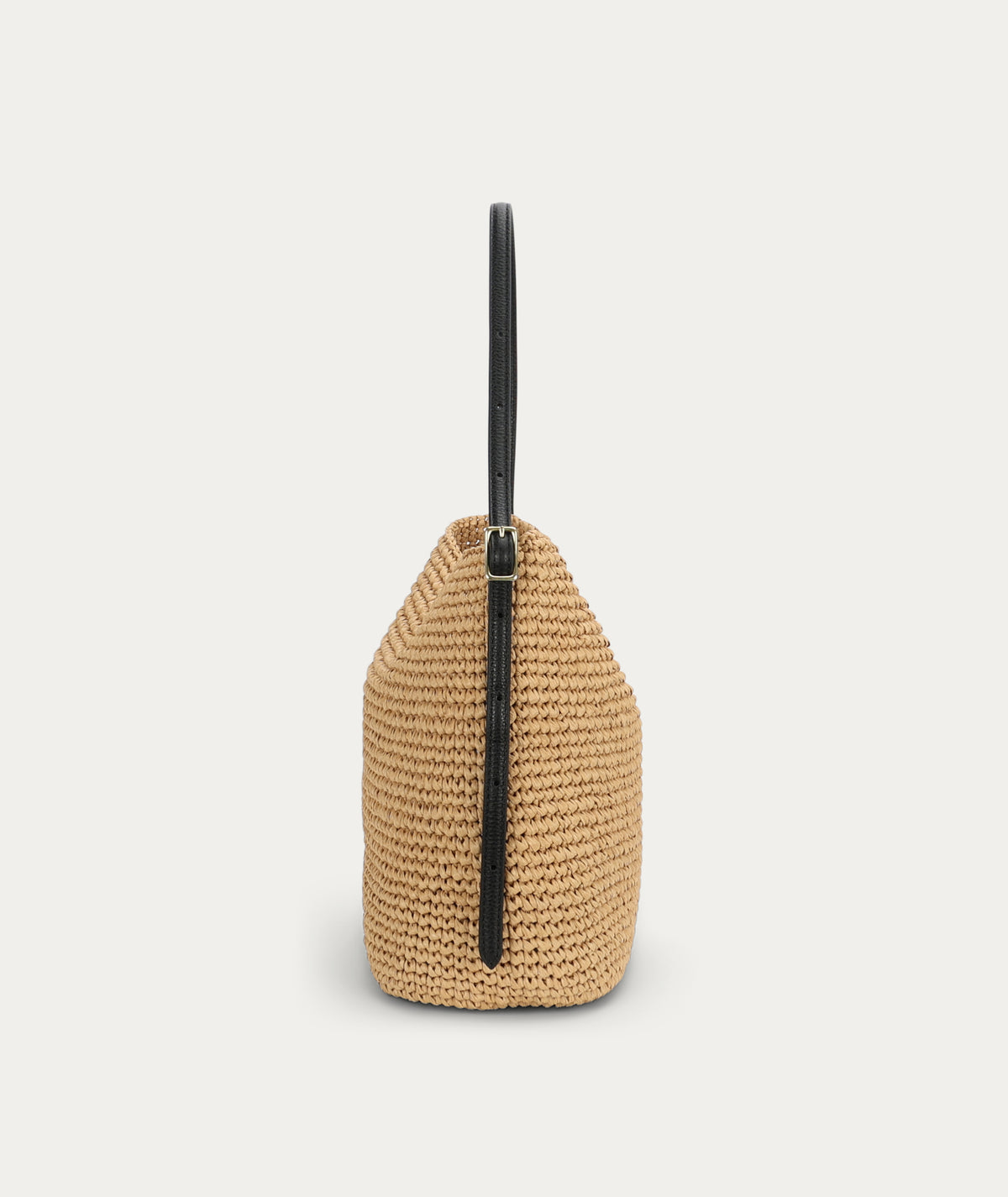 Rush Tote Natural Raffia/Black