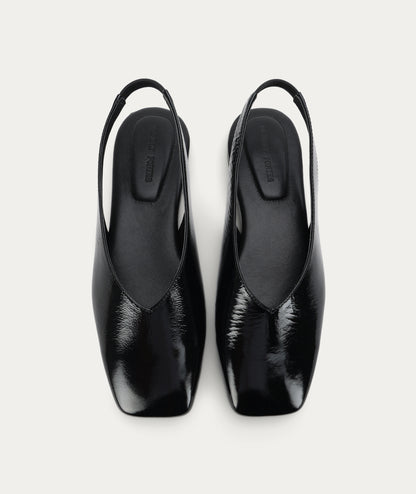 Saddleback Flat Black Patent
