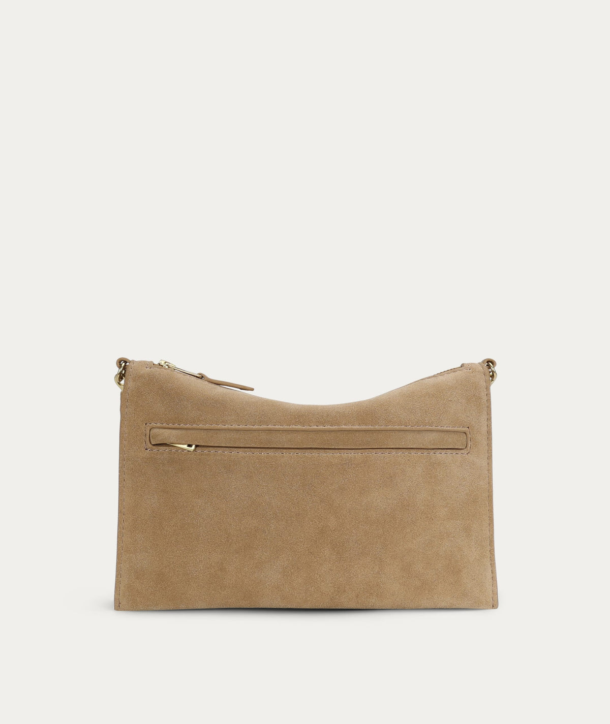 Siamese Bag Oat Suede