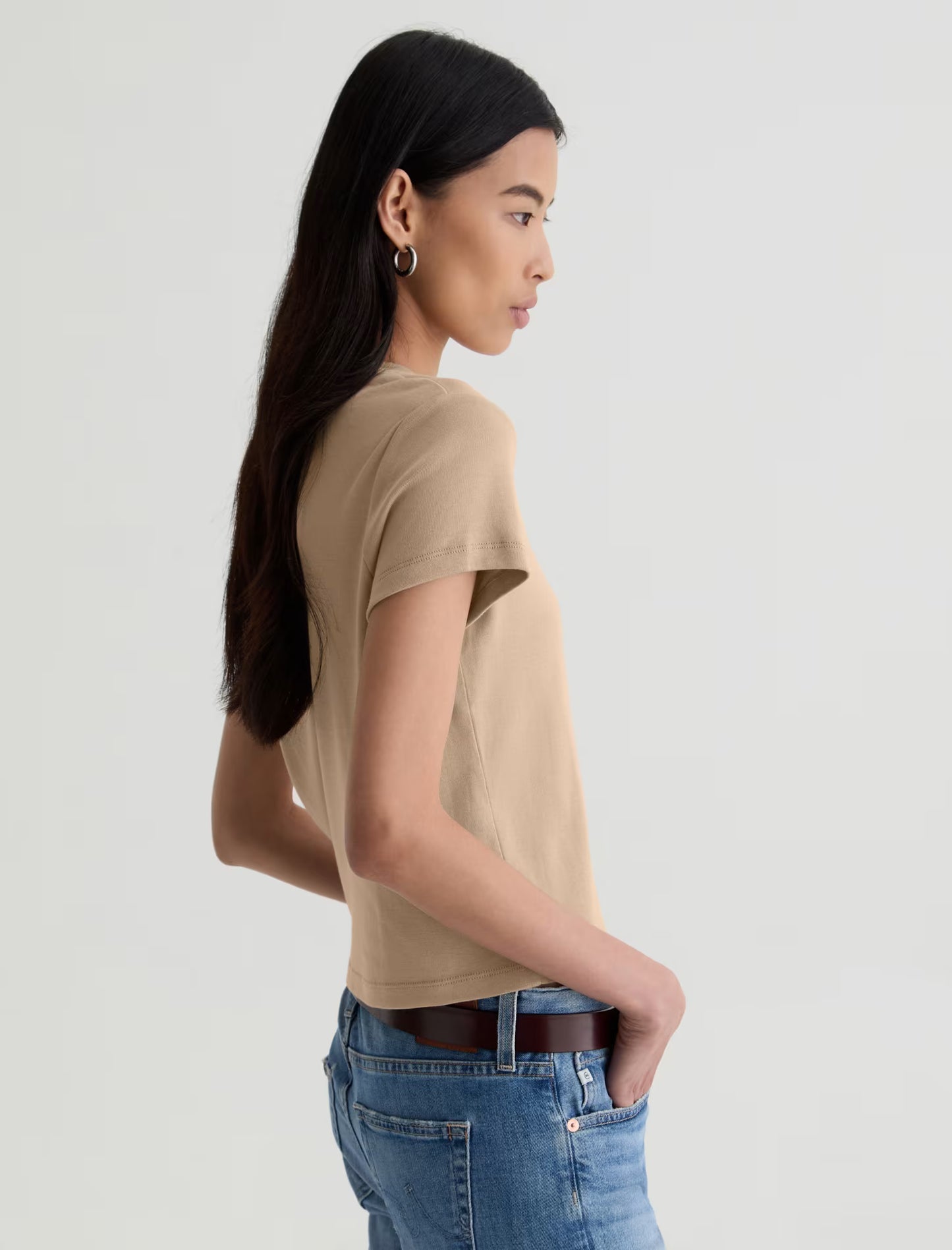 Sadie Crew Khaki Sand
