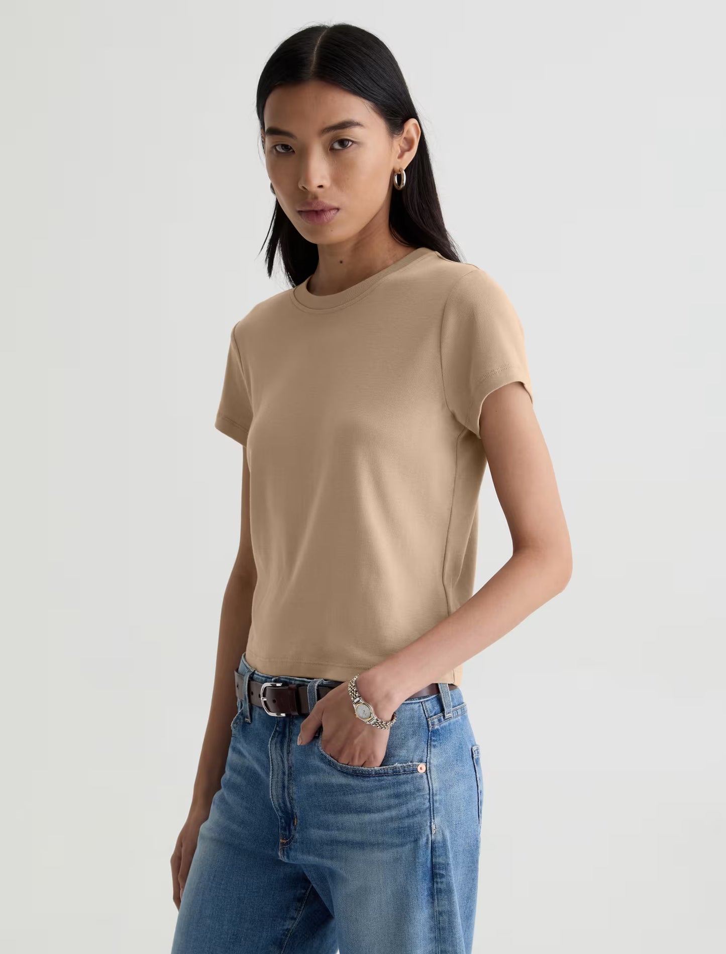 Sadie Crew Khaki Sand
