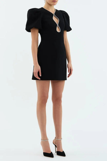 Estella Puff Sleeve Mini Dress